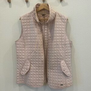 MaxMara Lightly Padded Vest in Light Pink size 14 *flawed